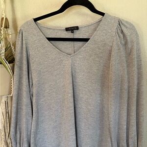 1. State Women's Gray Top